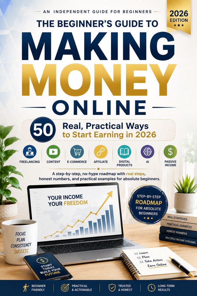 The Beginner's Guide to Making Money Online — book cover